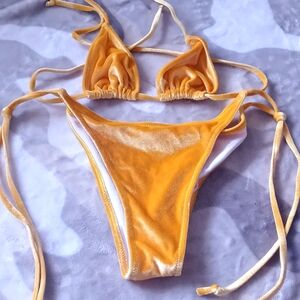 Velvet bikini